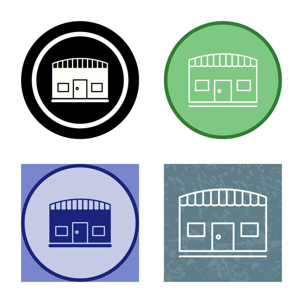 Unique Store Vector Icon