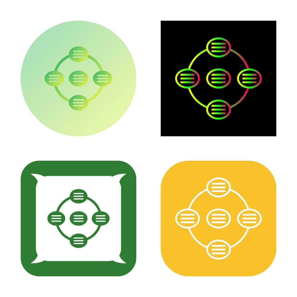Unique Strategy Connsultation Vector Icon