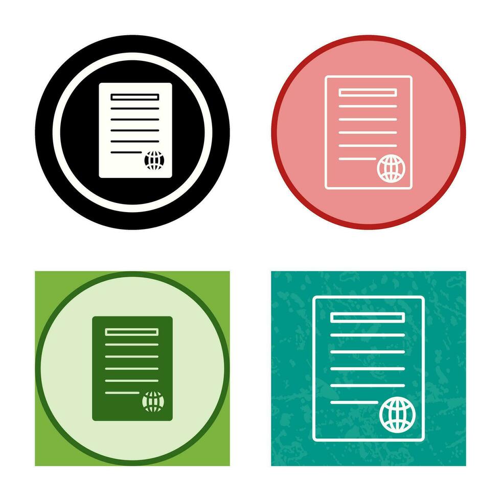 Unique Press Releases Vector Icon