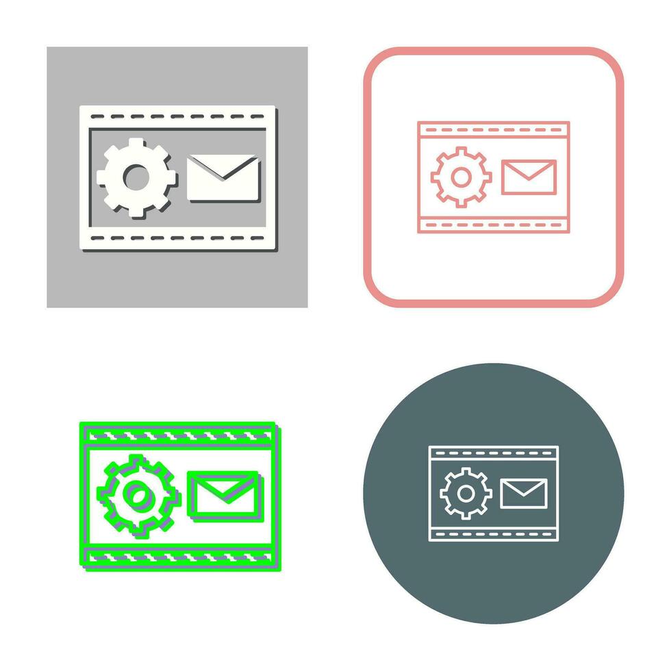 Unique Blogging Service Vector Icon