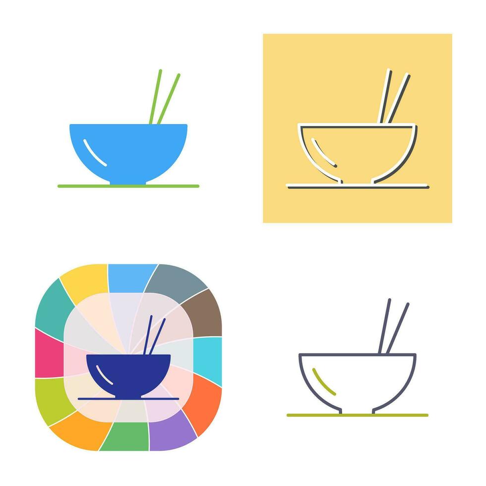 icono de vector de comida única