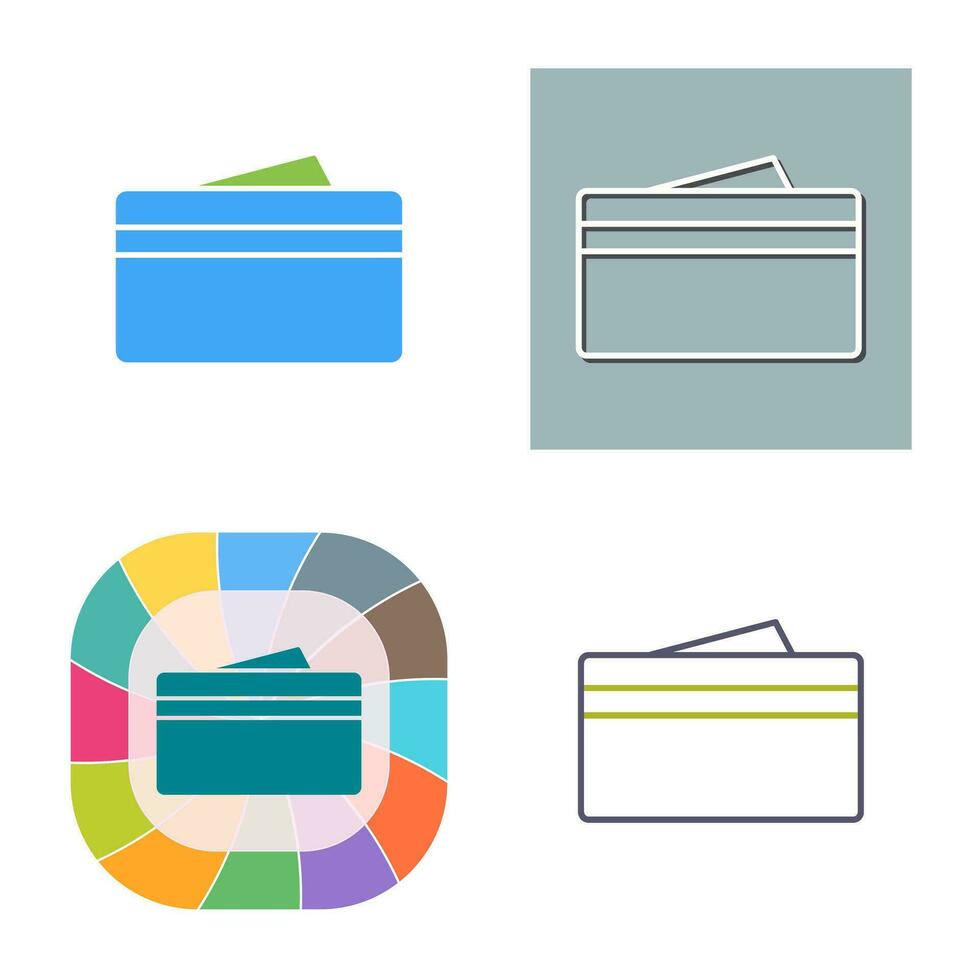 Unique Wallet Vector Icon