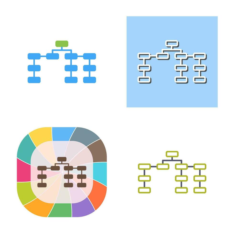 icono de vector de estructura de seo único