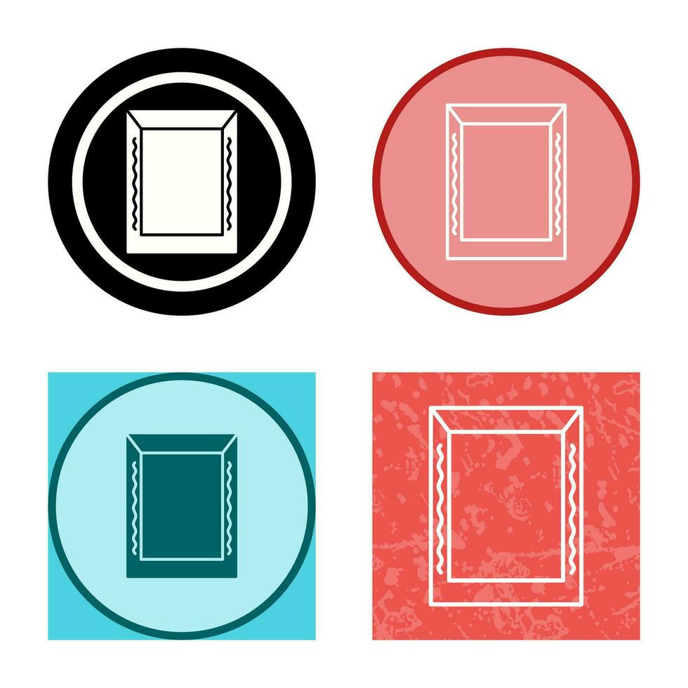 Unique Frame Vector Icon