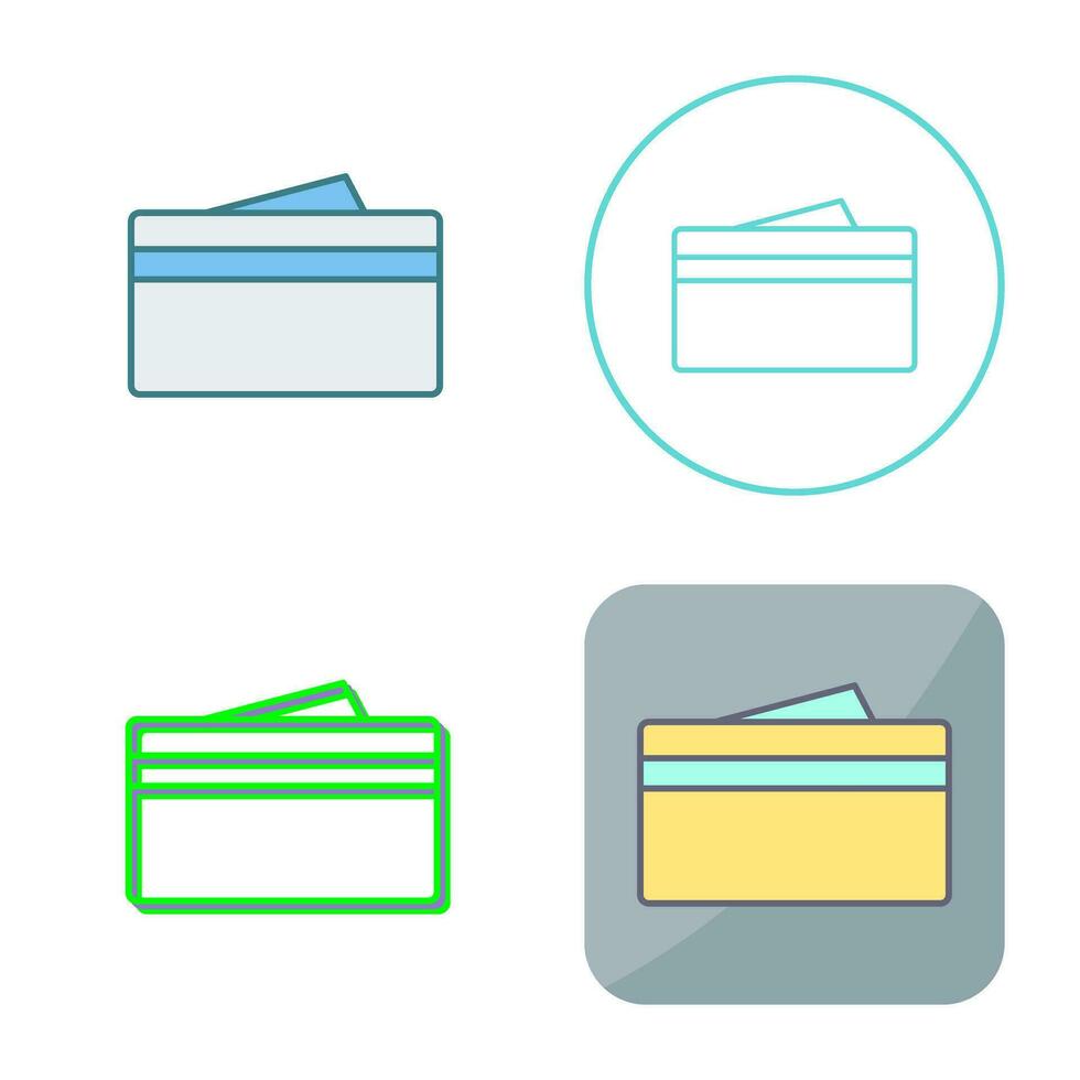 Unique Wallet Vector Icon