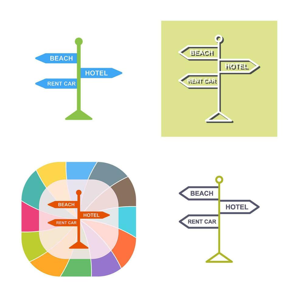 Signboard Vector Icon