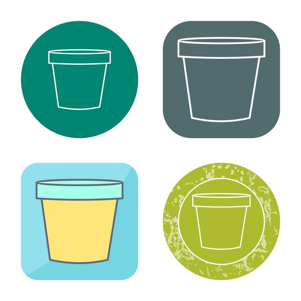 Plant Pot Vector Icon