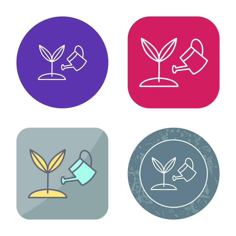 Growing Plant Vector Icon
