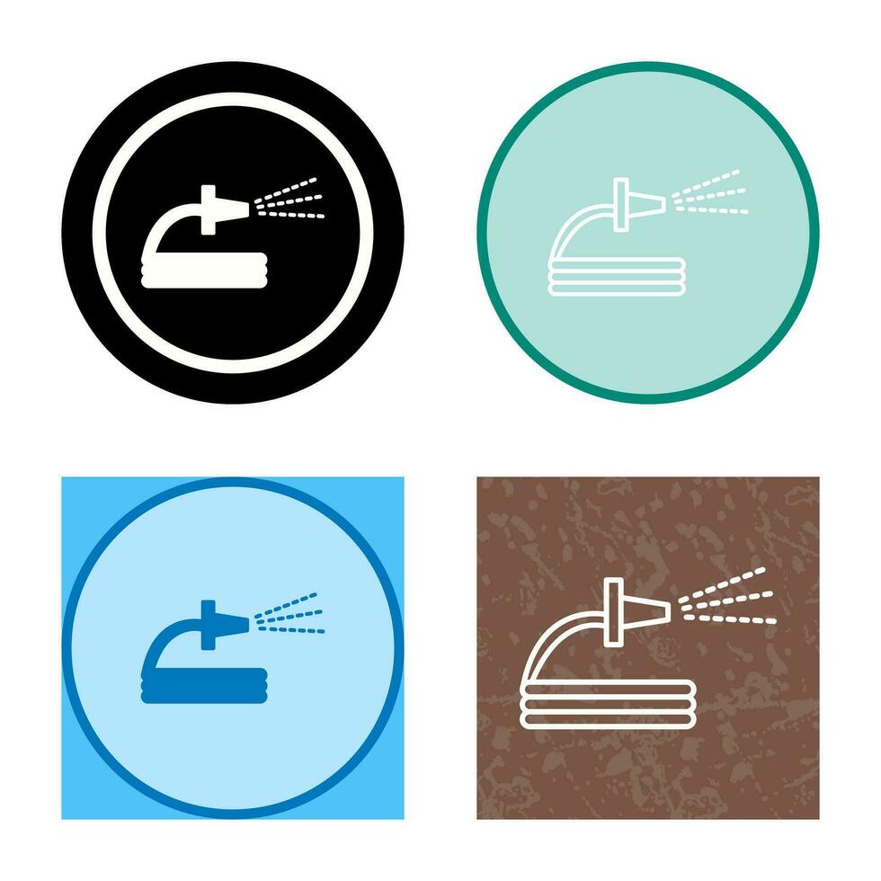 Unique Spraying Water Vector Icon