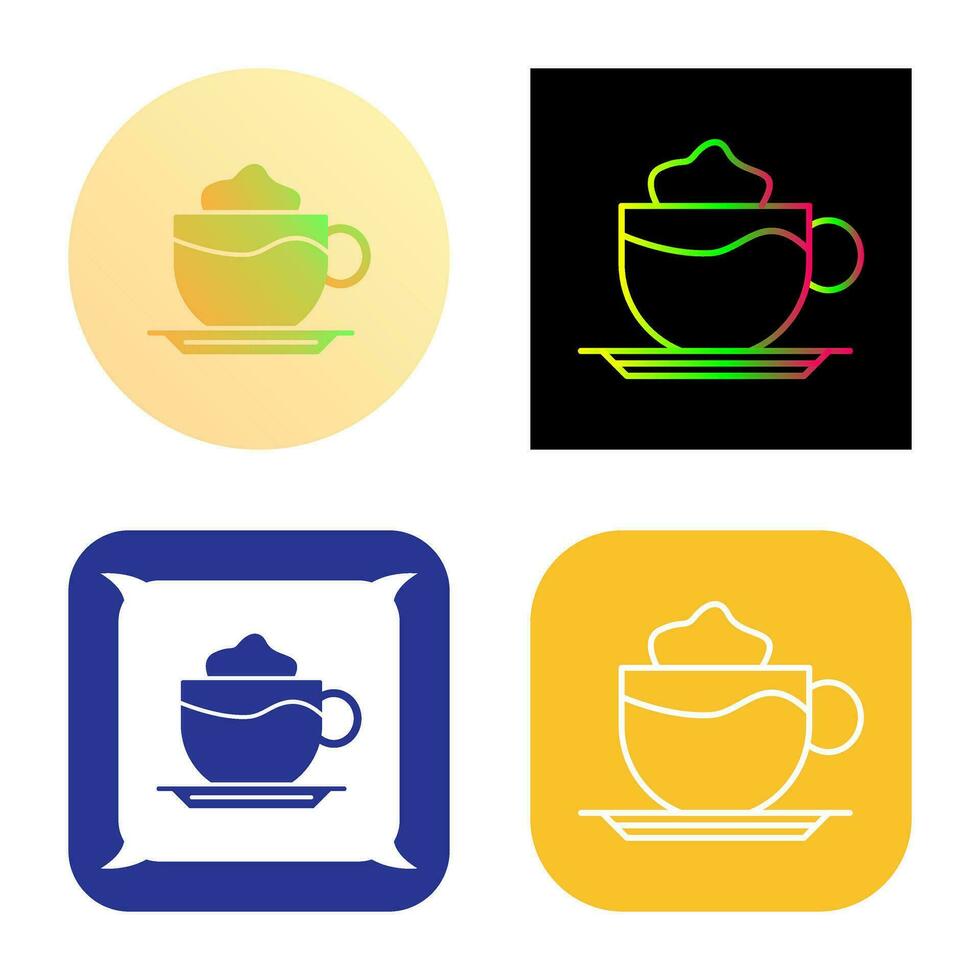 Latte Vector Icon