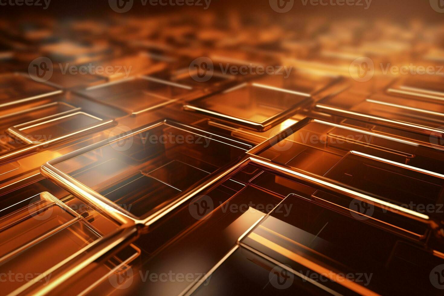 Toffee futuristic technology style template background, AI Generative photo