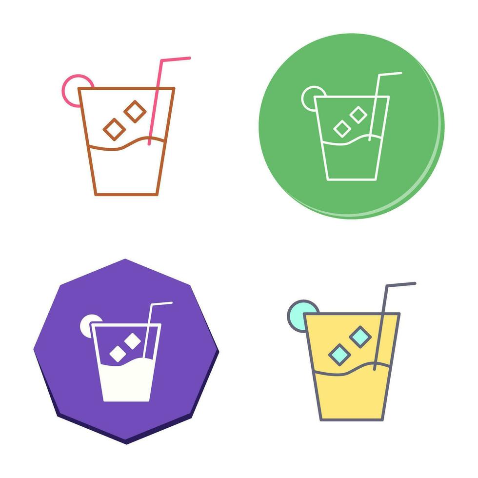 Unique Whiskey Sour Vector Icon
