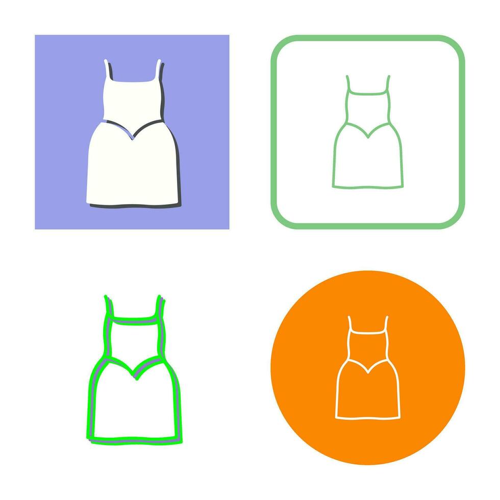 Party Dress Vector Icon