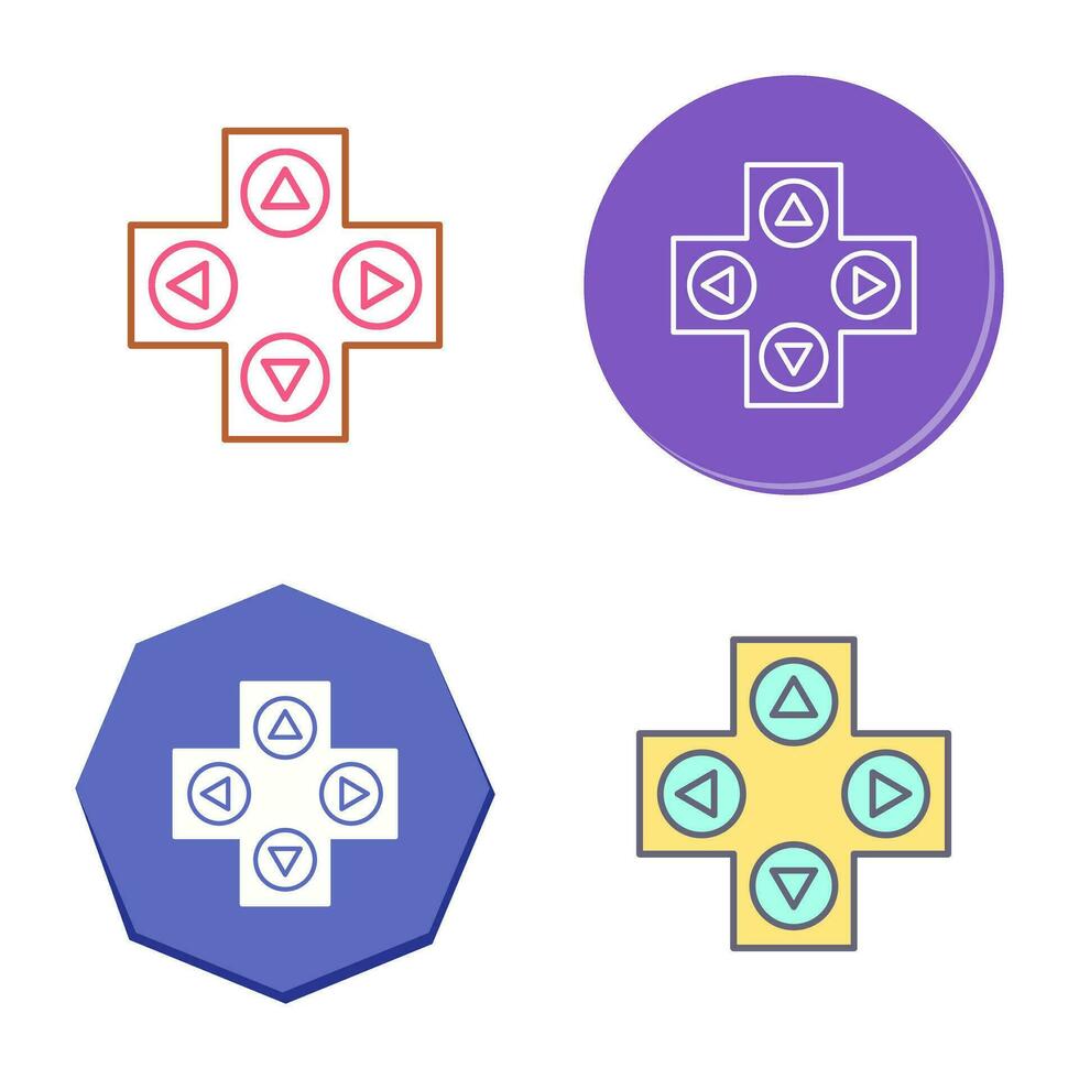 Unique Gaming Control Vector Icon