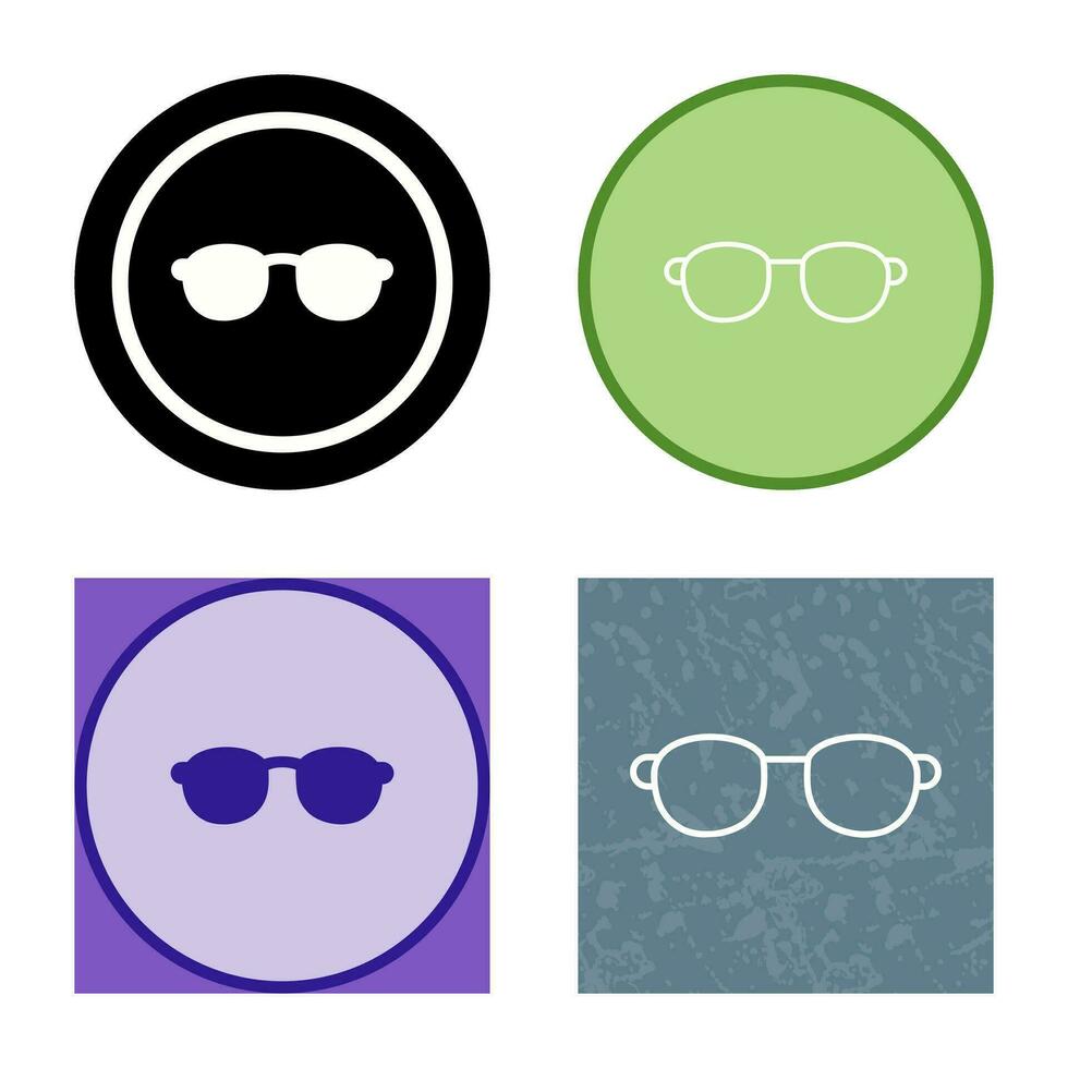 icono de vector de gafas de sol