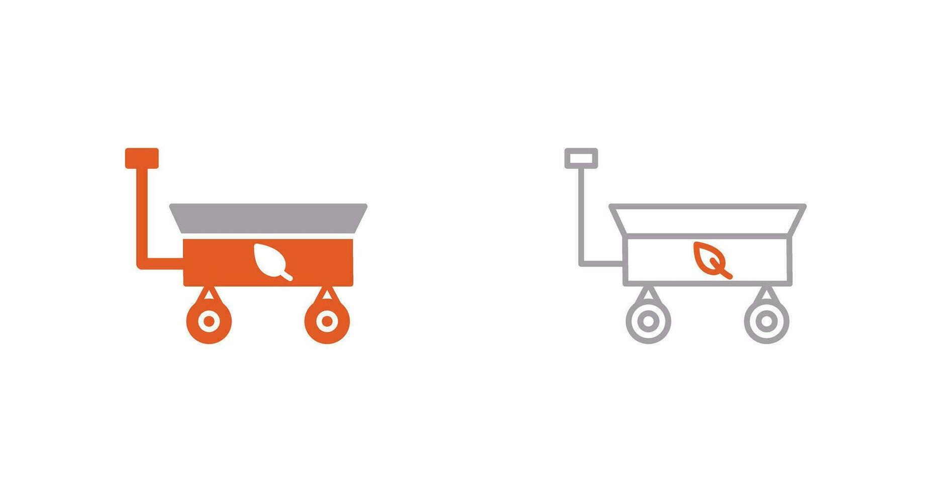 Garden Cart Vector Icon