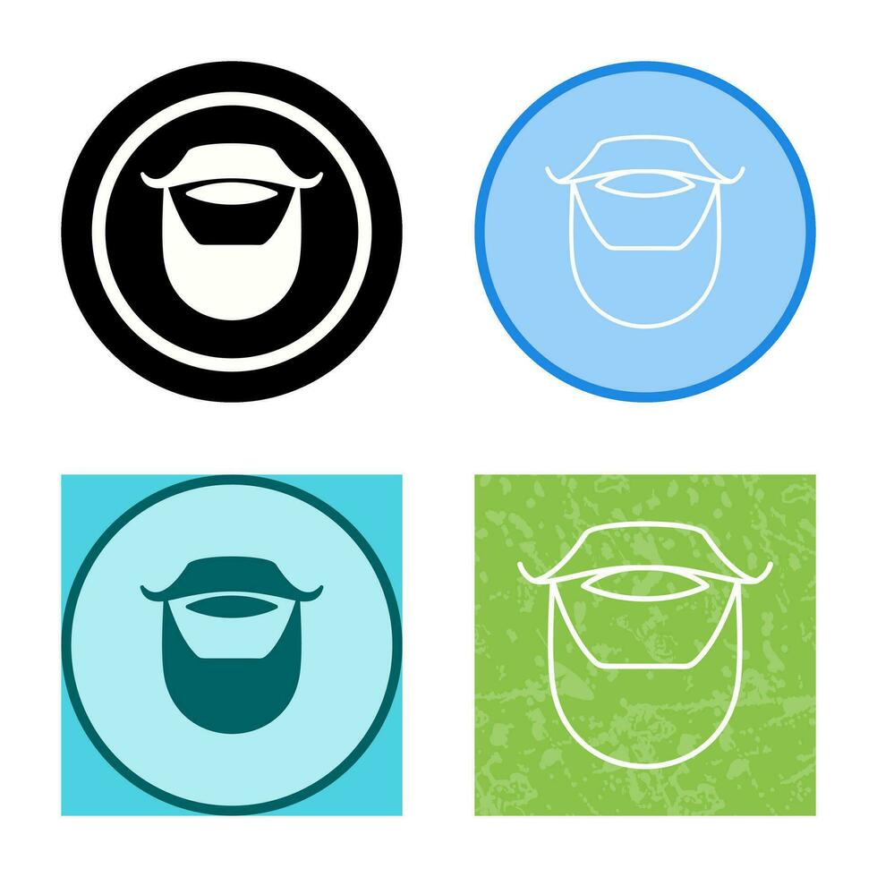 Beard and Moustache Vector Icon