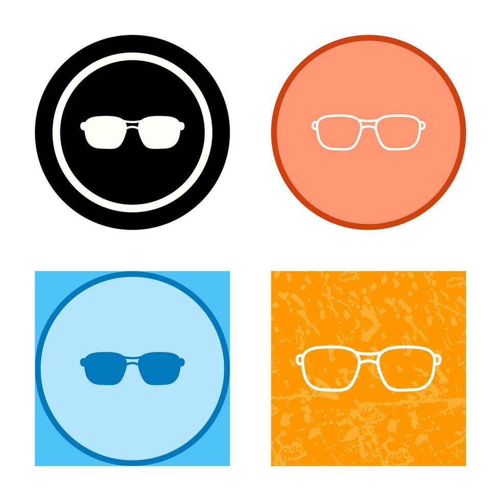 icono de vector de gafas