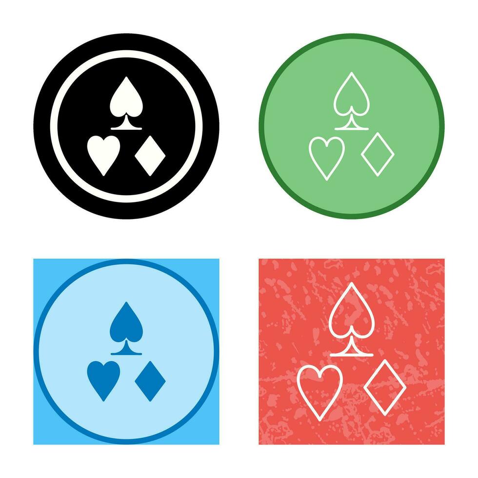 Card Suits Vector Icon