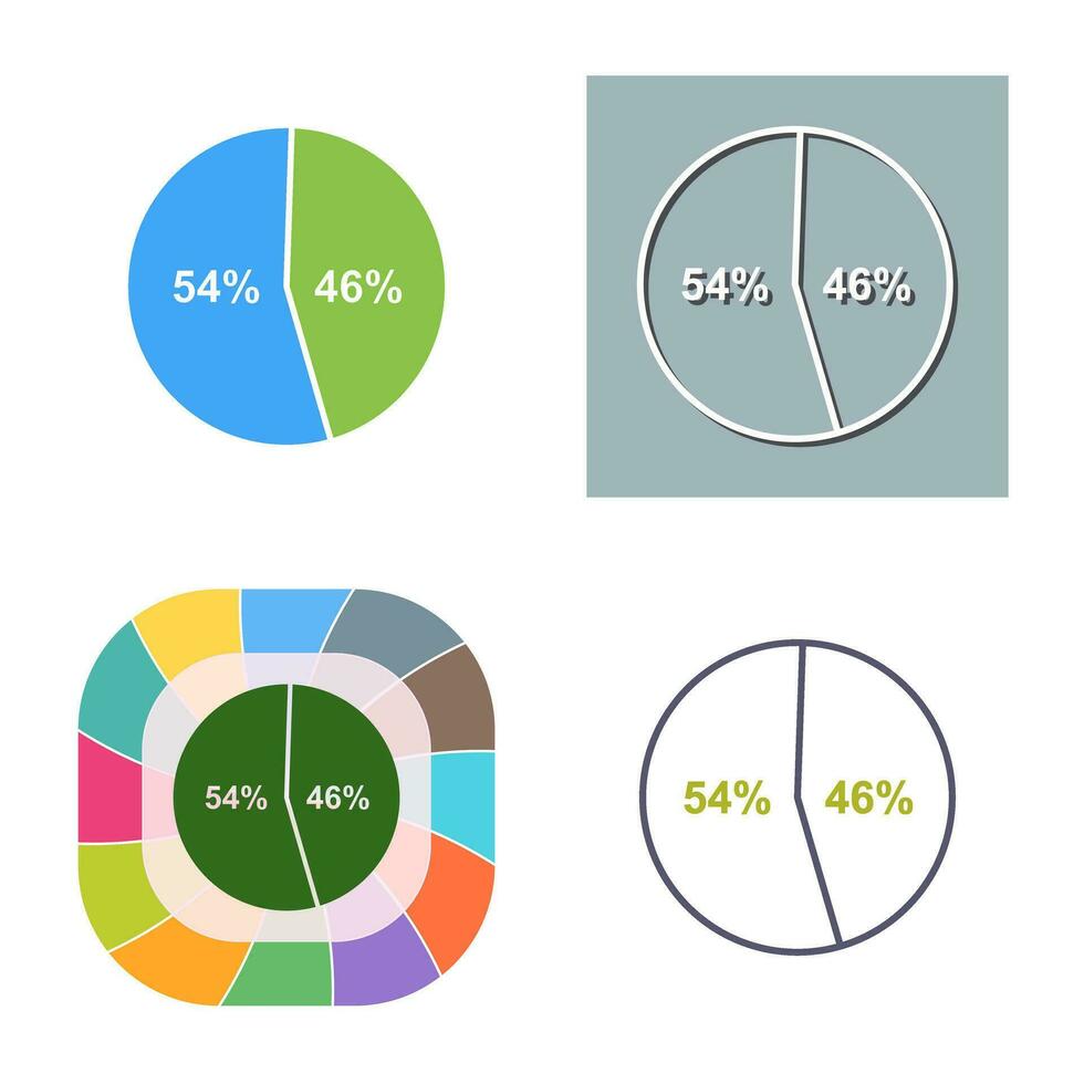 Candidate Stats Vector Icon