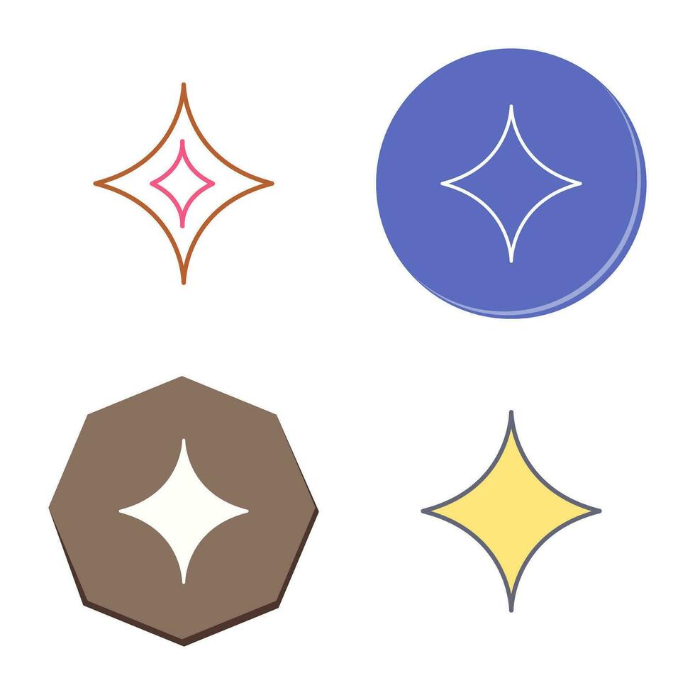 Unique Diamond Vector Icon