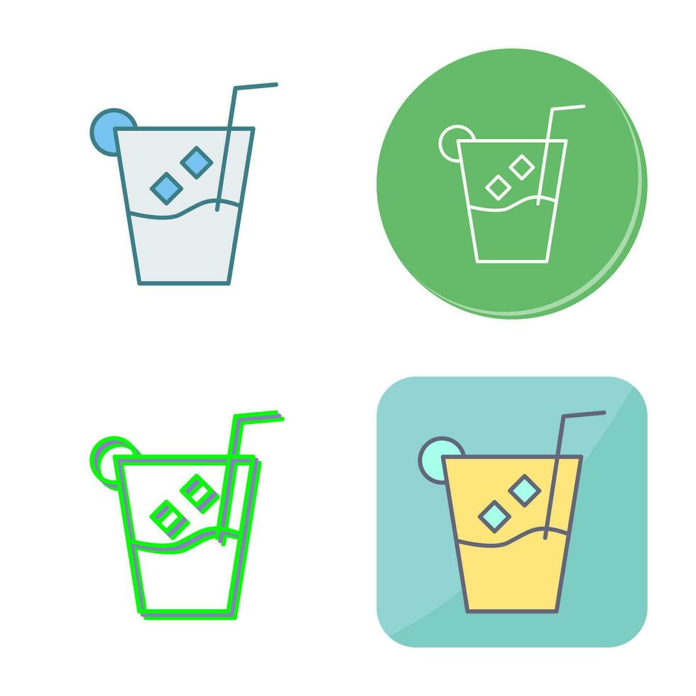 Unique Whiskey Sour Vector Icon