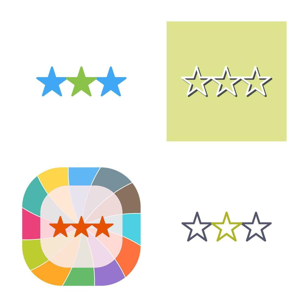 Stars Vector Icon