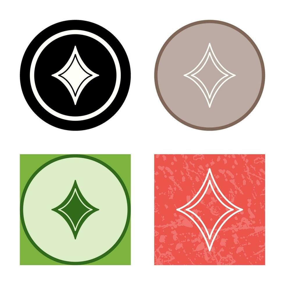 icono de vector de diamante