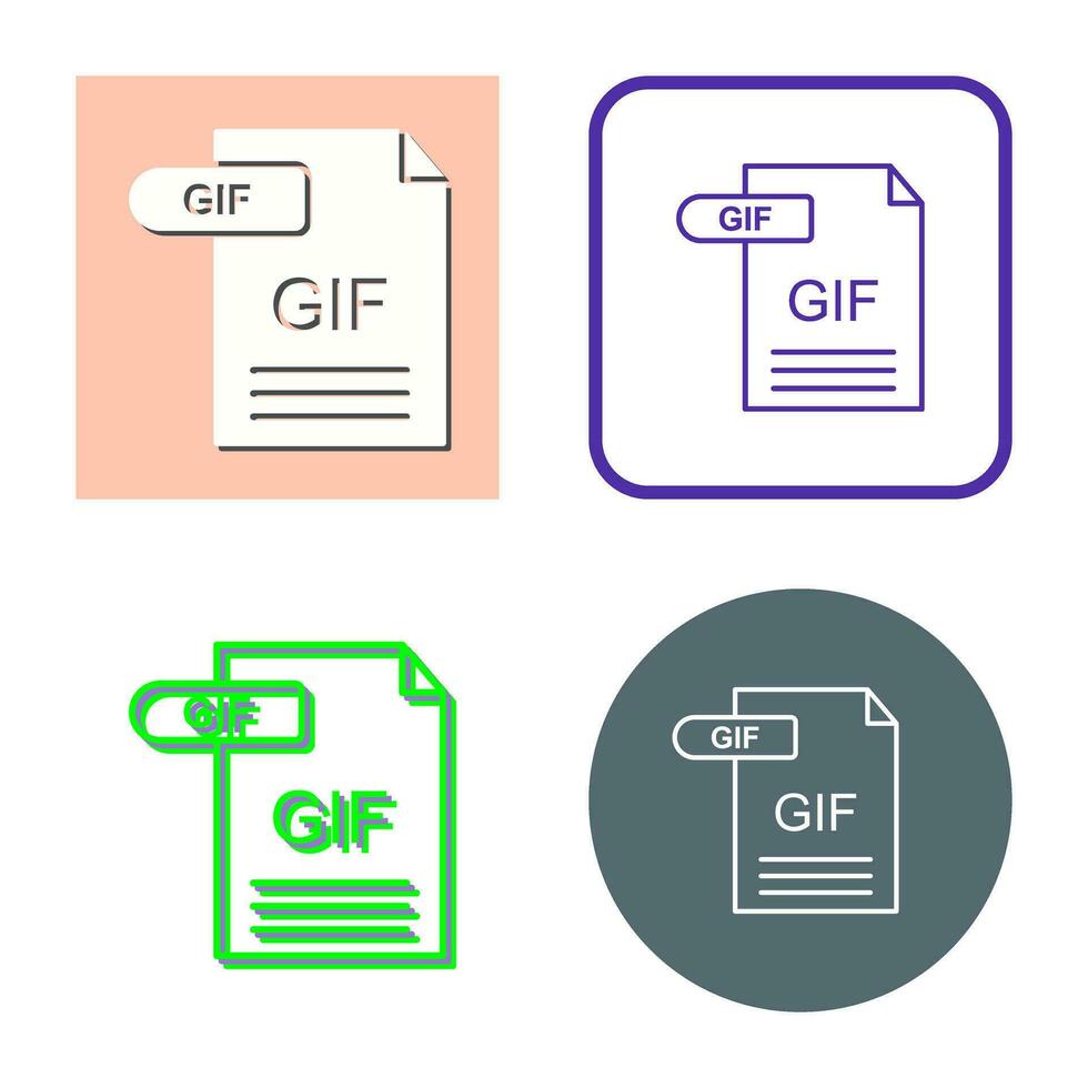 GIF Vector Icon