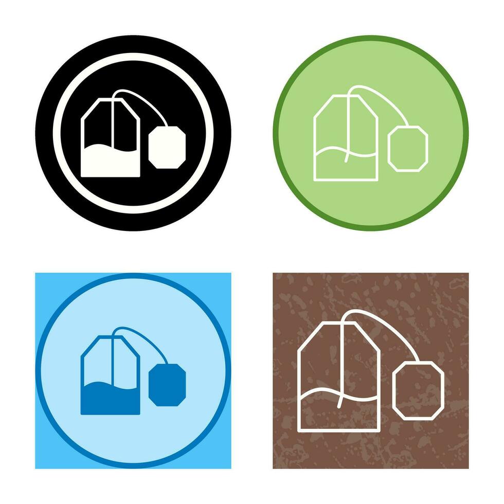 Tea Bag Vector Icon