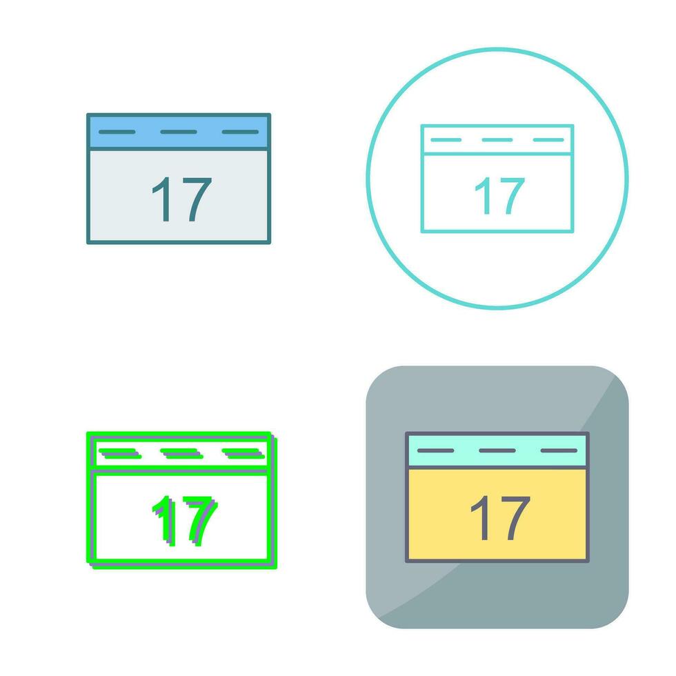 Unique Event Management Vector Icon