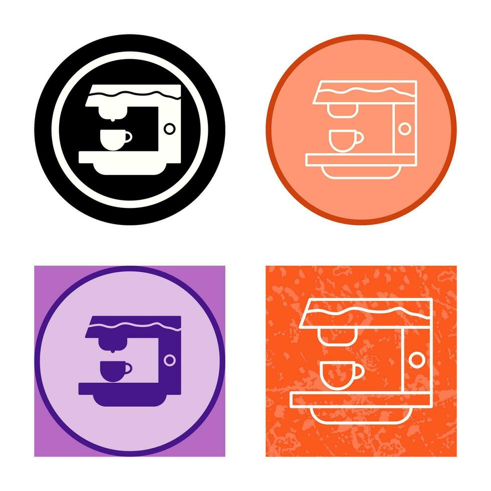 Coffee Machine Vector Icon