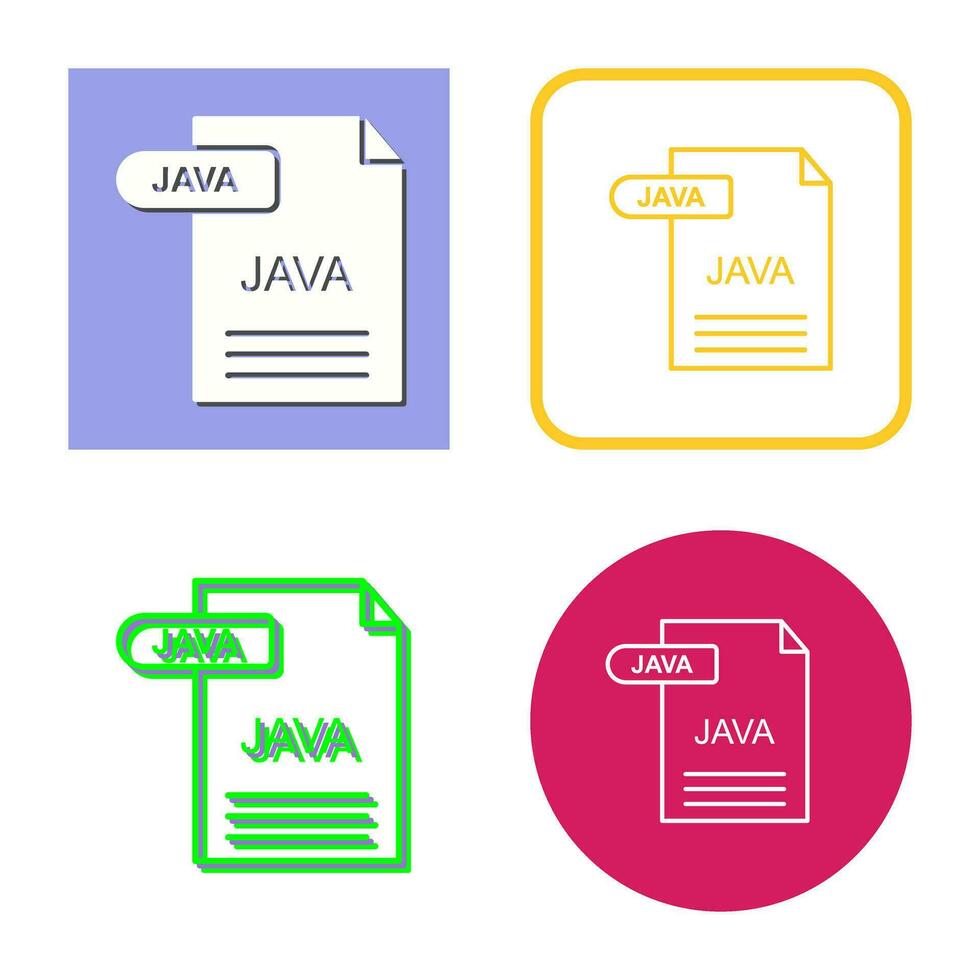 Java Vector Icon 34572919 Vector Art at Vecteezy