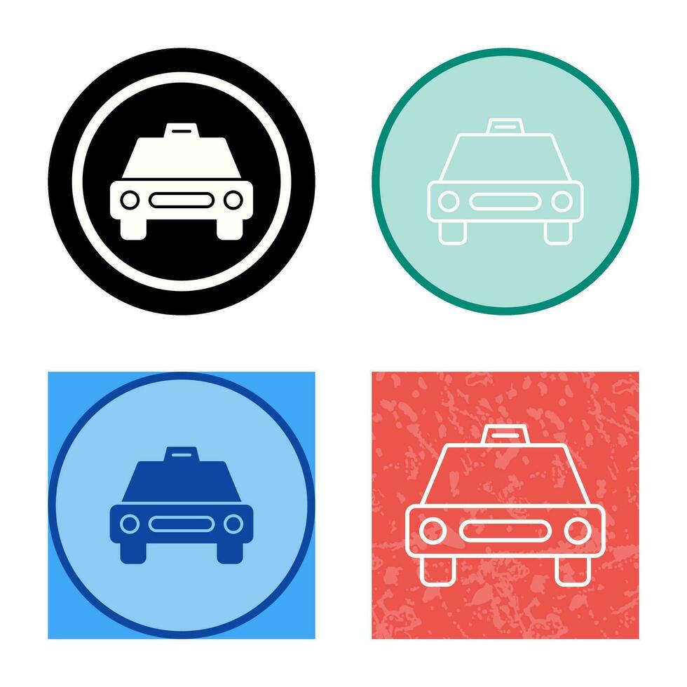 Cab Vector Icon