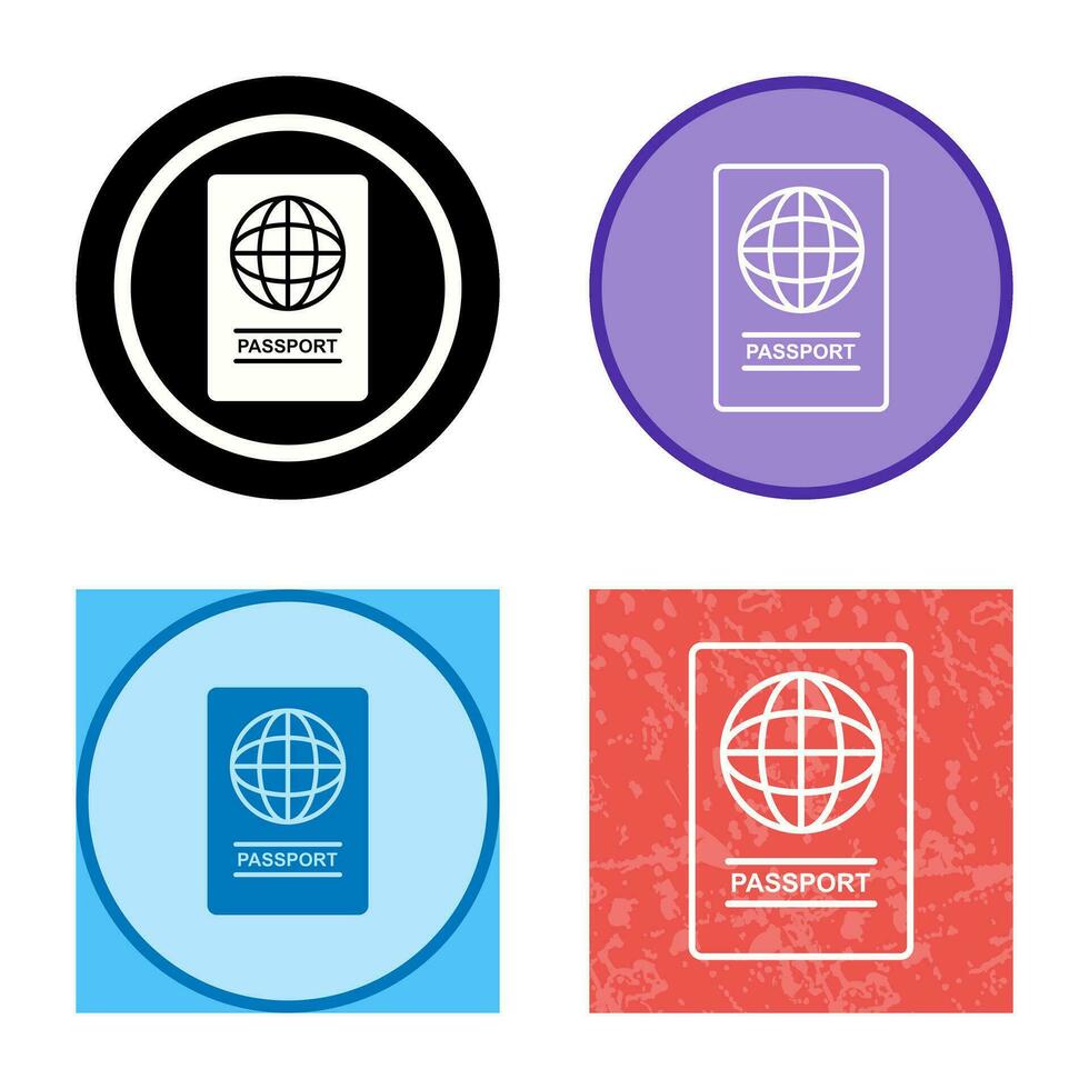 Passport Vector Icon