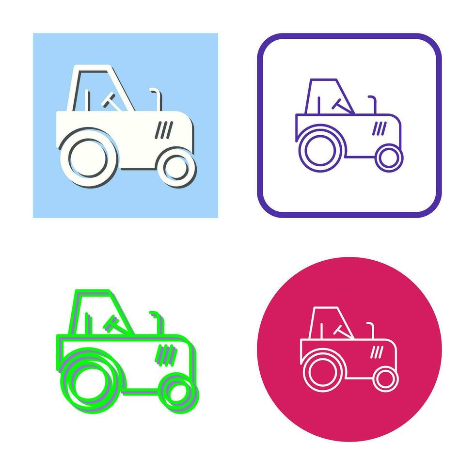 Tractor Vector Icon