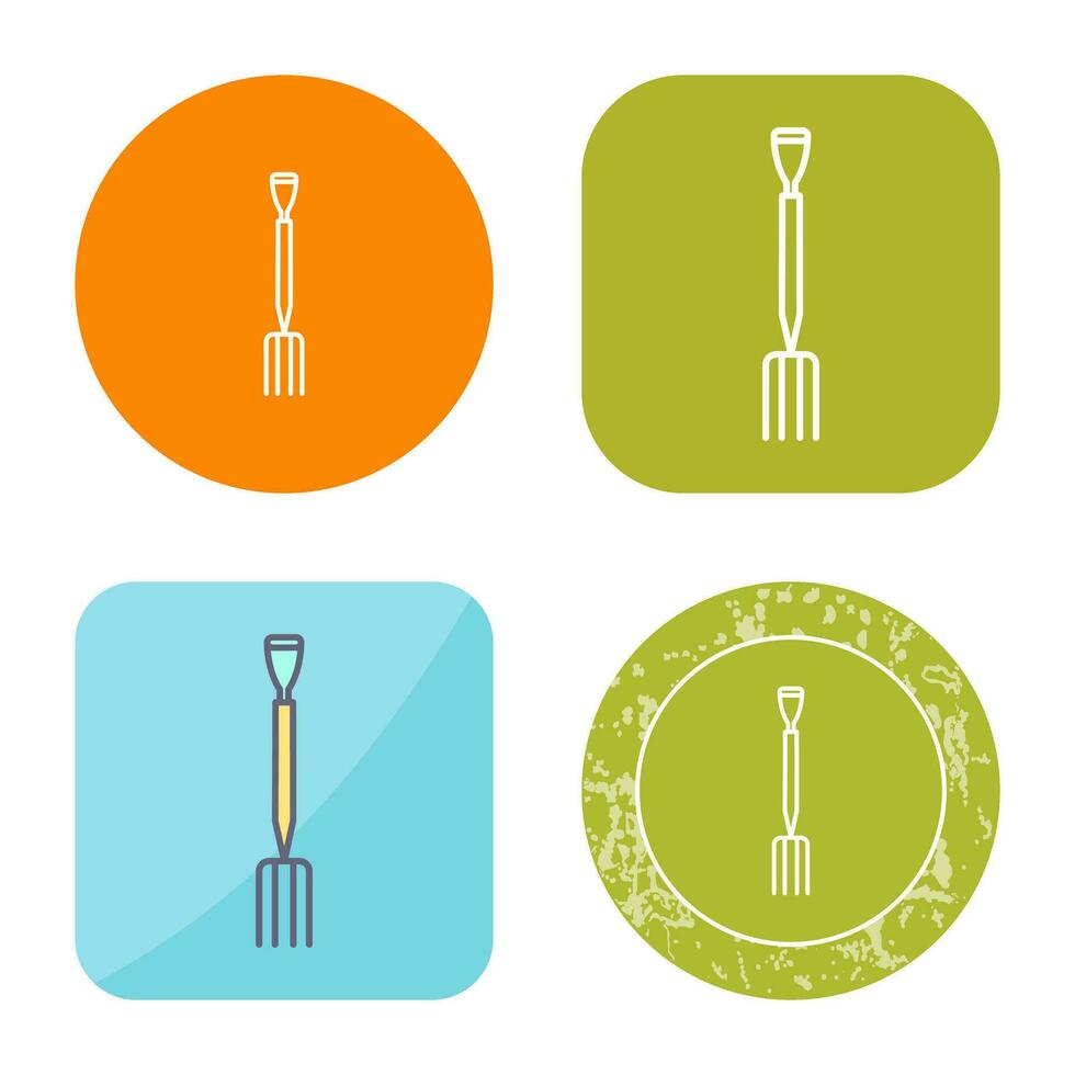 Gardening Fork Vector Icon