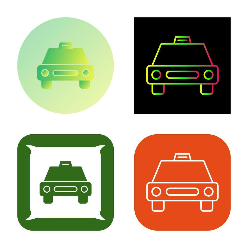 Cab Vector Icon