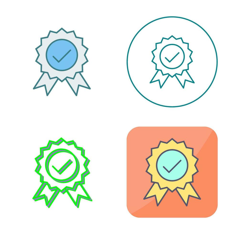 Unique Quality Control Vector Icon