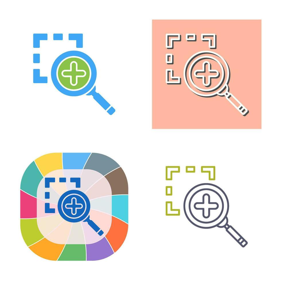 Zoom In Vector Icon