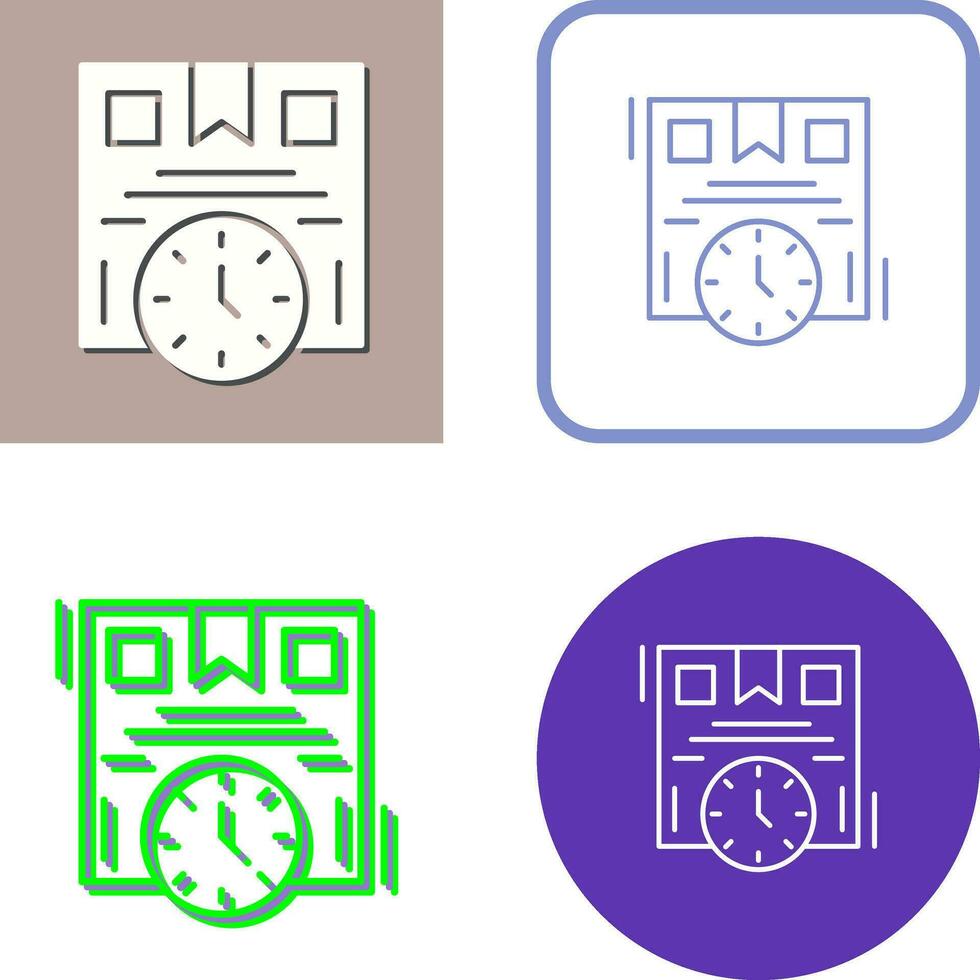 Time is Money Vector Icon