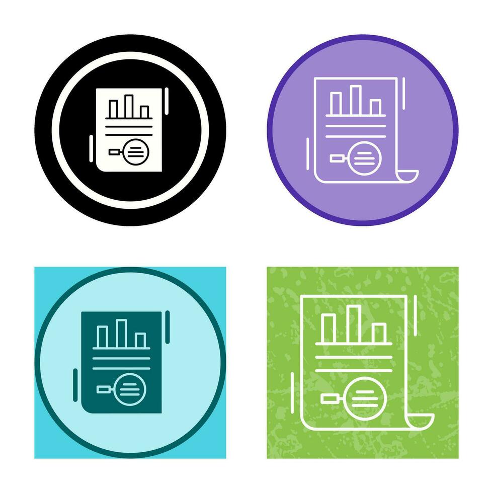 Market Research Vector Icon