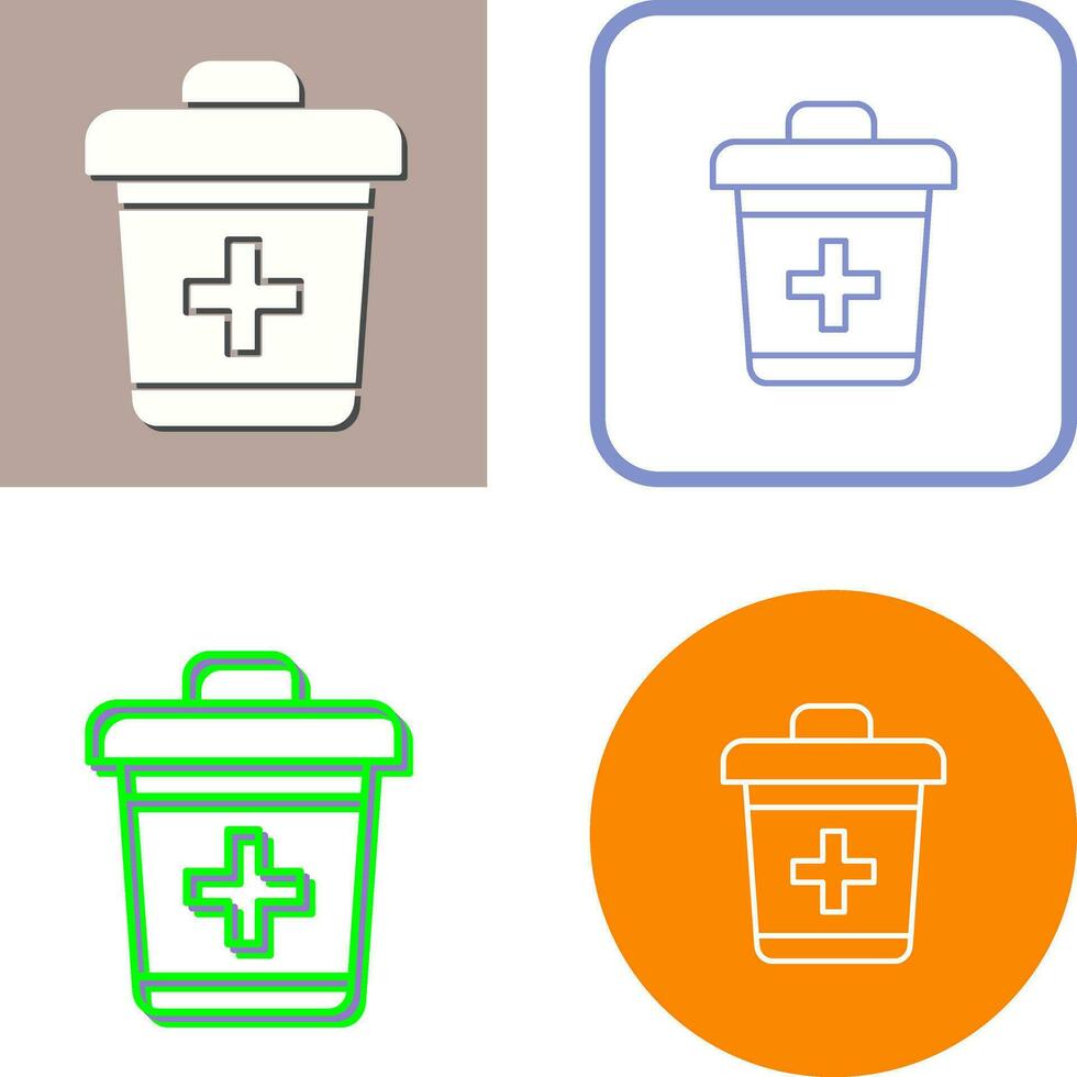 Dustbin Vector Icon