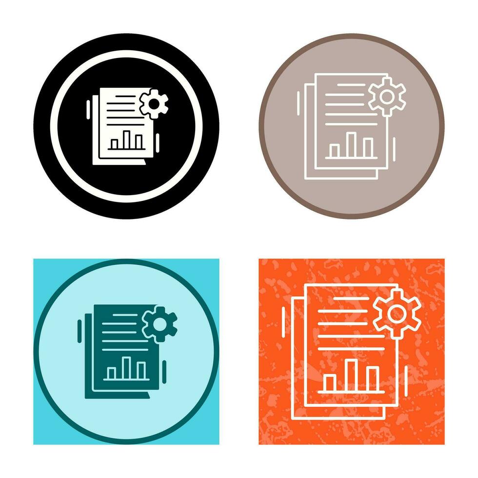 SEO Report Vector Icon