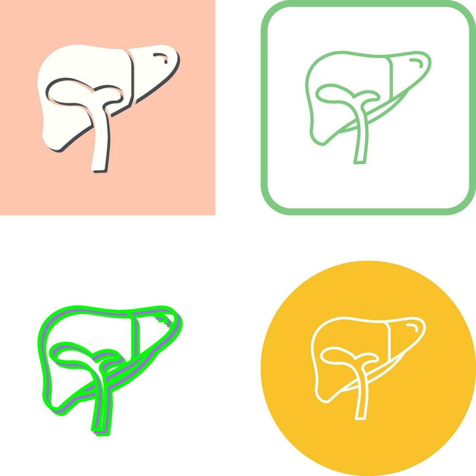 Liver Vector Icon