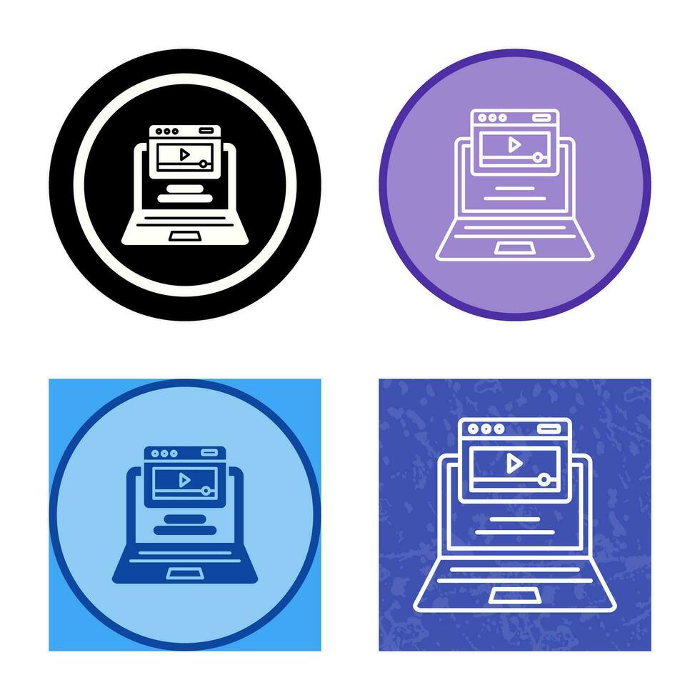 Webinar Vector Icon