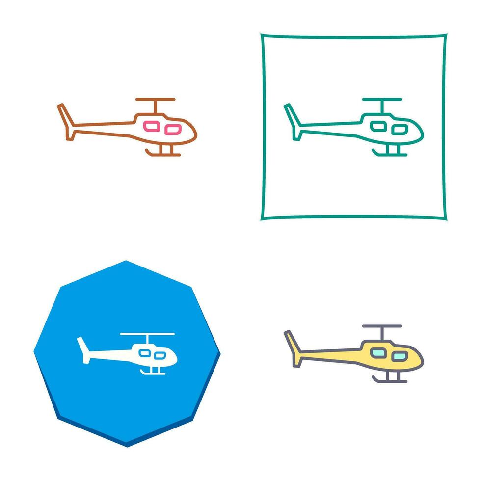 Helicopter Vector Icon