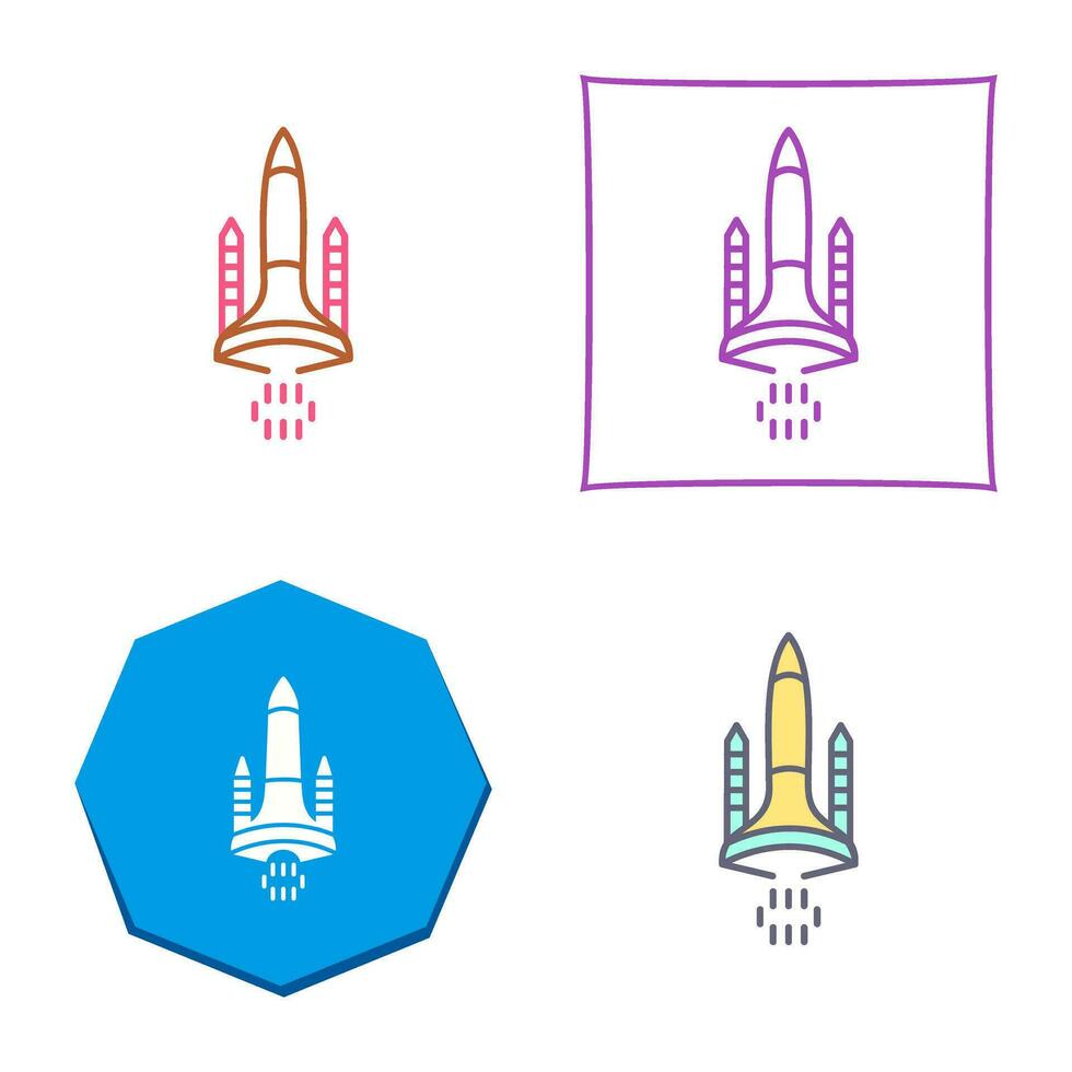 Space Shuttle Vector Icon