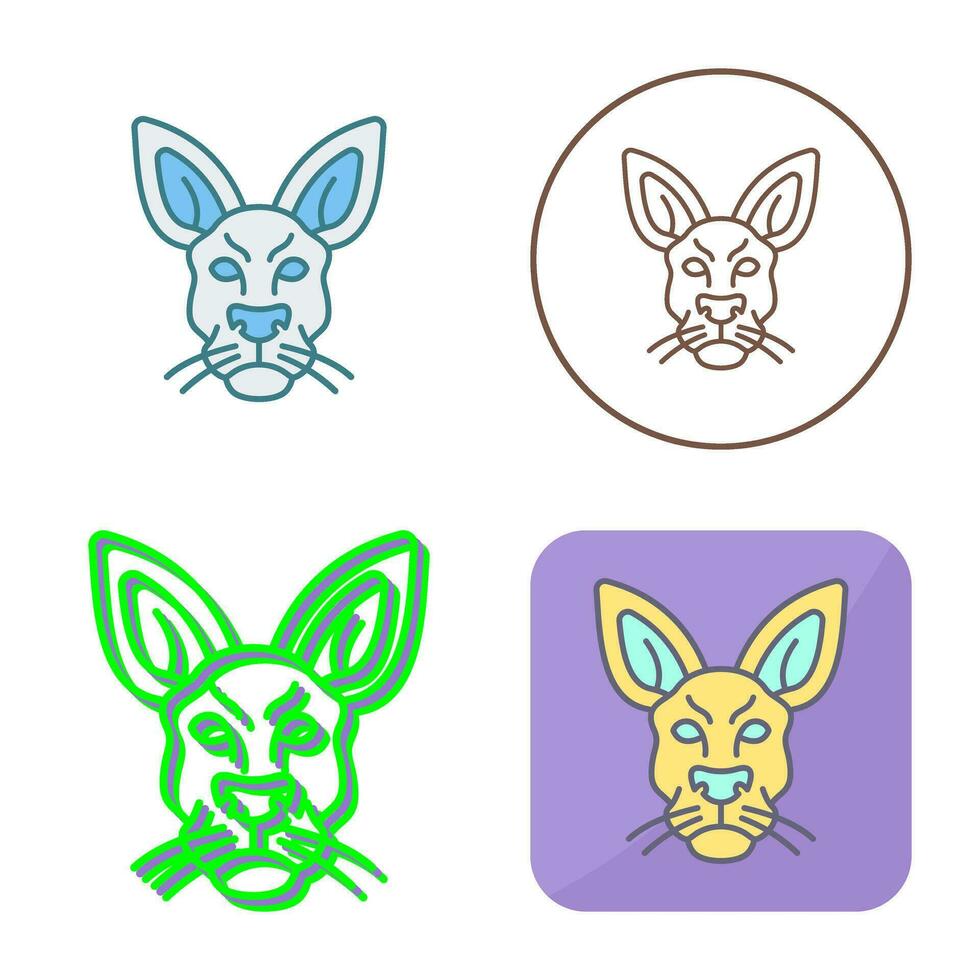 Kangaroo Vector Icon