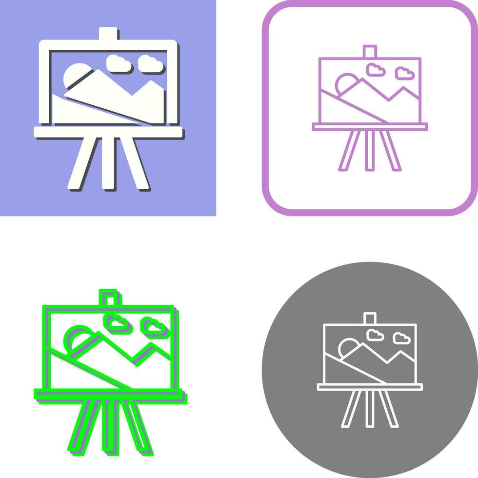 Canvas Vector Icon